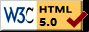 Valid HTMl 5